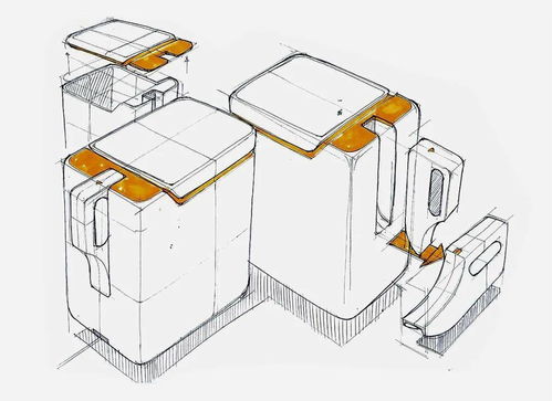 手繪口糧 超干凈的產(chǎn)品設(shè)計(jì)手繪草圖與電腦平面圖文制作的藝術(shù)融合